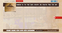 Desktop Screenshot of lajitasgolfresort.com
